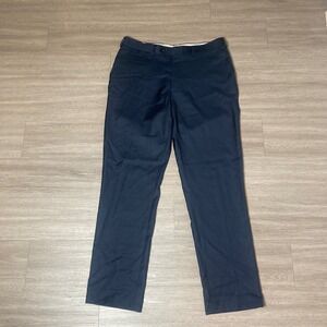 SUITSUPPLY Men's Navy Wool Dress Pants Brescia Model Size 50 EU 34 US READ